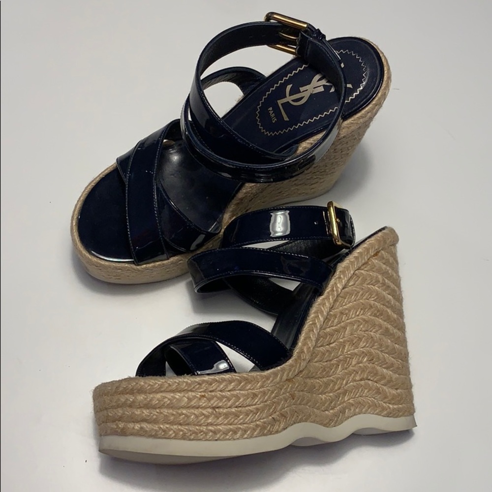 Yves Saint Laurent Wedge Heels